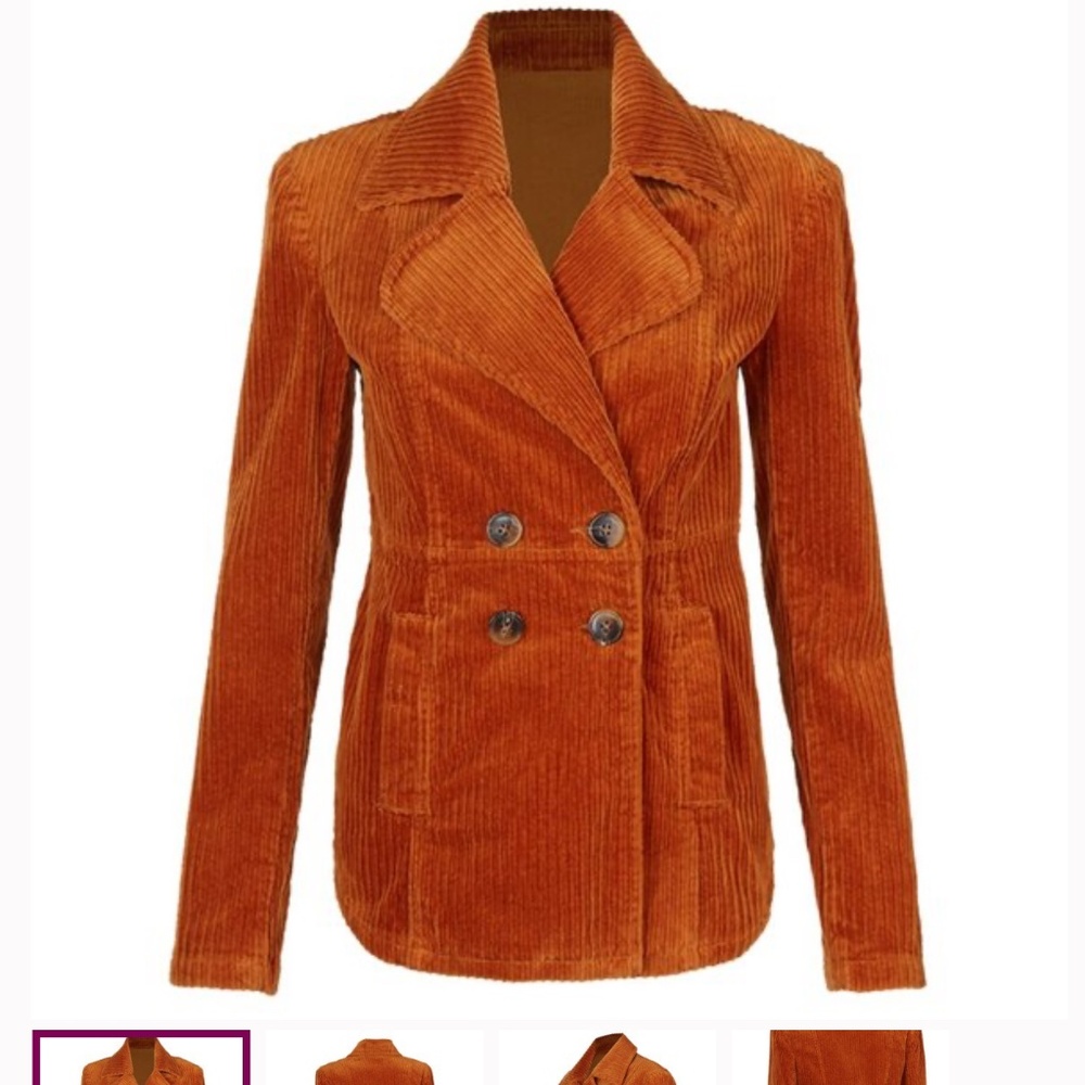 Cabi professor pea coat